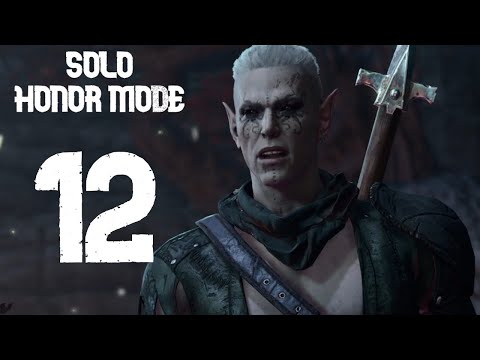 Видео: Baldur's gate 3 Solo Honor mode. Бьем гитов, деревья , толкаемся в лунных башнях. Часть #12