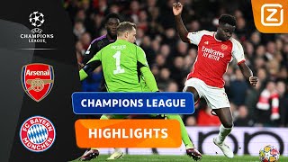 IS DIT EEN PENALTY IN DE SLOTSECONDE!?😱🤔 | Arsenal vs Bayern | Champions League 23/24 | Samenvatting image