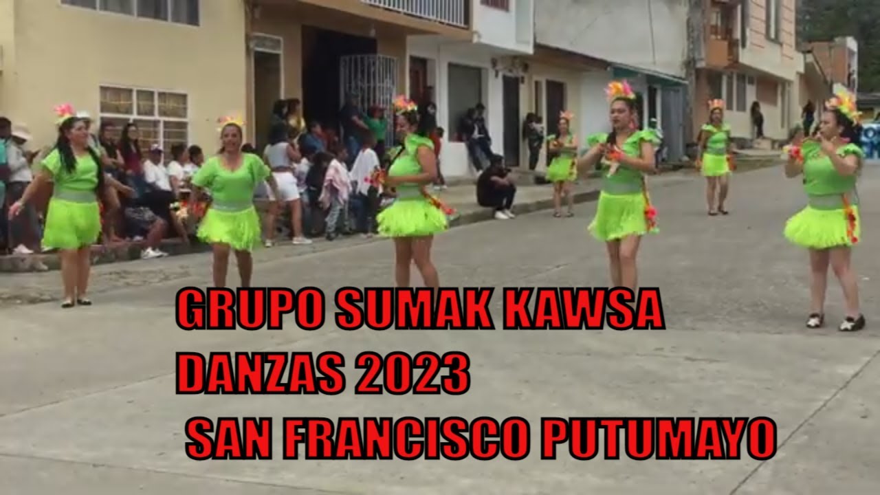Danzas 2023 GRUPO SUMAK WAKSA ( EL BUEN VIVIR) San Francisco Putumayo