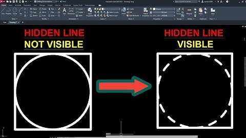 AutoCAD Linetype Not Showing? | Fix Hidden, Dashed, Center Line Visibility। Hidden line not visible?