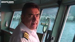 Ε/ΓΟ/Γ “Διαγόρας” (Blue Star Ferries) Αφιξοαναχωρήσεις στα λιμάνια μέσα από τη Γέφυρα #cpt #sailor