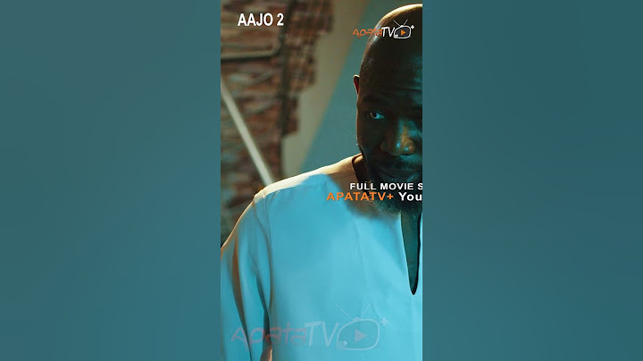 Aajo (Journey) 2 Yoruba Movie 2024 | Official Trailer | Now Showing On ApataTV+