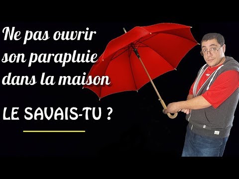 Vidéo: Pourquoi Vous Ne Pouvez Pas Ouvrir Un Parapluie à La Maison