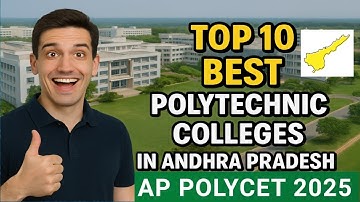 Top 10 best polytechnic colleges in Andhra Pradesh || best polytechnic colleges || AP POLYCET 2025