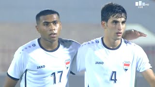 ملخص مباراة العراق و الكويت 2-0 | تصفيات كأس آسيا للشباب 16-10-2022