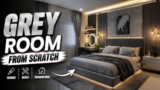 GREY ROOM USING GREY WALLPAPERS AND 3D WALL MURAL/ HOTEL ROOM MAKE-OVER / FRIDAH NGUKU GREY ROOM USING GREY WALLPAPERS AND 3D WALL MURAL/ HOTEL ROOM MAKE-OVER / FRIDAH NGUKU