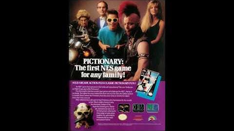 Pictionary- Title (SNES Cover)