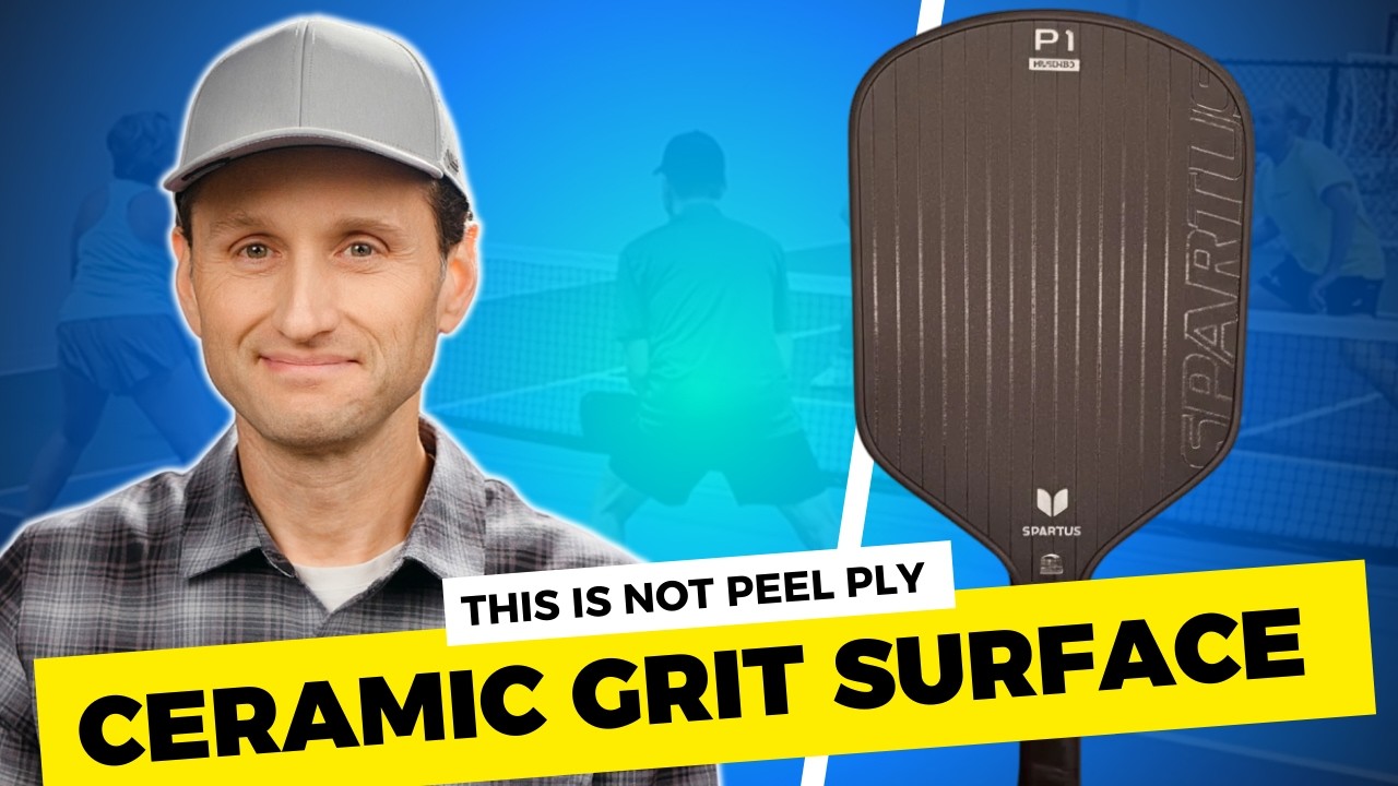 Spartus P1 PermaGrit Face Changes How Spin Feels | Pickleball Paddle | Tech Breakdown