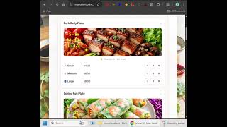 Part 4. Web cart training. Adding and editing menu items. (OLD VERSION)