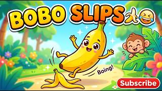 Funny Banana Game 🍌 Bobo's Slippery Adventure! Cute Gameplay for Kids screenshot 3