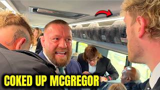 IDIOTS Logan & Jake Paul SHOOK By Conor Mcgregor. *NEW FOOTAGE*