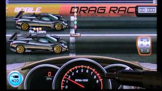 Drag Racing 11.626 Pagani Zonda R Android Market app screenshot 5