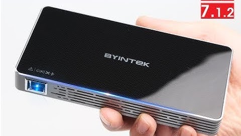 BYINTEK UFO T10 Android 7.1.2 OS Wifi Mini HD LED Projector.(link in description)
