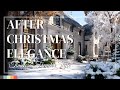 French Chateau Winter Home Decor After Christmas 🪞 Creating Grand Spaces with Quiet Opulence