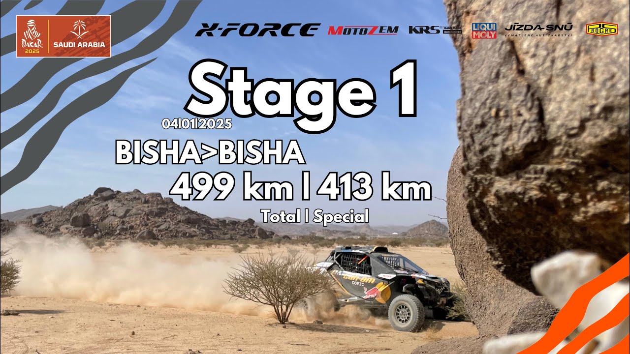 STAGE 01 | BISHA to BISHA | DAKAR2025 | 04012025 | part1 - YouTube