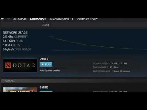 why is steam download so slow