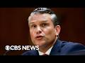 Hegseth tells senators Iran war has cost $37.5 billion so far