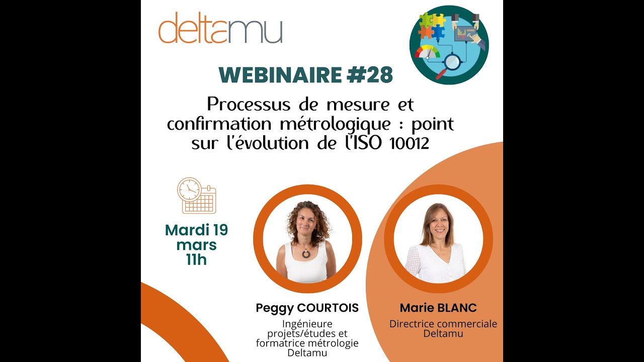 Webinaire #28‐Processus de mesure et confirmation métrologique: point ...
