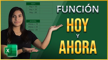 Cómo Usar Las Funciones HOY y AHORA en Excel – Paso a Paso