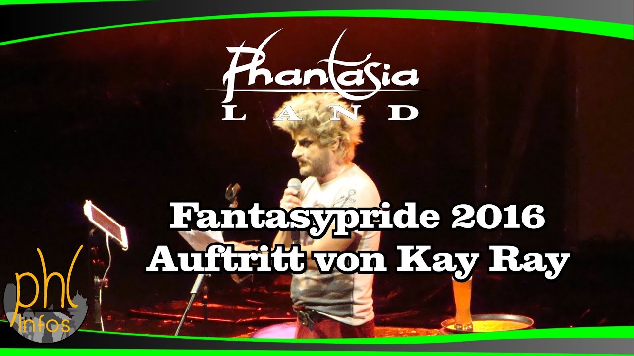 Phantasialand - Fantasypride 2016 - Auftritt von Kay Ray