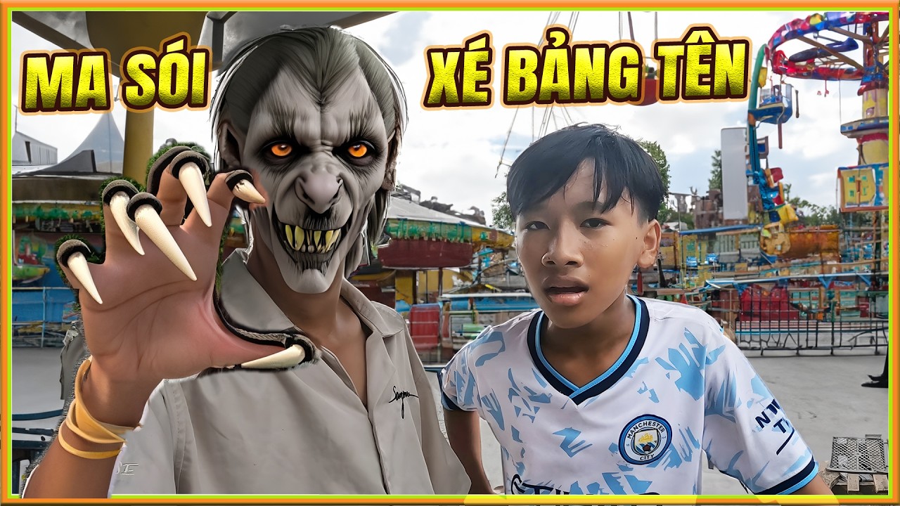 Xé Bảng Tên Ma Sói Ngoài Đời Thật Ở Công Viên - Trần Vy Vy Tập 59