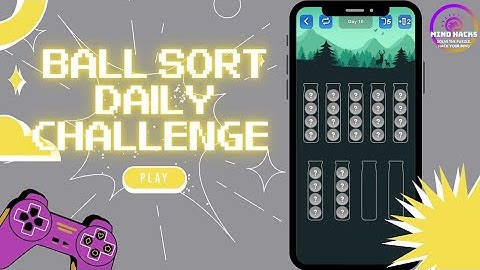 Ball Sort Puzzle (November 10, 2025) Daily Challenge