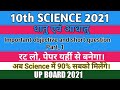 Important objective question of science 10th 2021|महत्वपूर्ण वस्तुनिष्ठ प्रश्न कक्षा 10 विज्ञान|