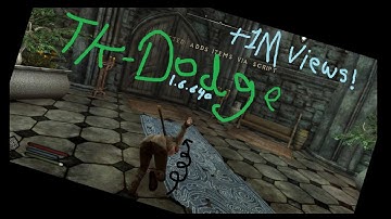 How to install "TK DODGE" on 1.6.640 using Pandora!! (Read Description for 1.6.1170) SKYRIM AE