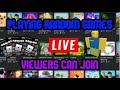 Live🔴Donating/Raising Robux And Playing Roblox Games!🔴Roblox