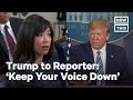 Trump Loses Temper With Reporter Asking About COVID-19 Inaction | NowThis