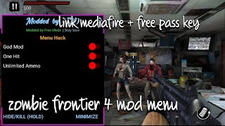 Keren nih - zombie frontier 4 mod menu apk screenshot 4