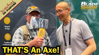Have You Seen These German Axes? Helko Werk at Blade Show 2026