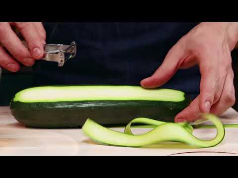 ყაბაყის დაჭრა \"პასტისთვის\"