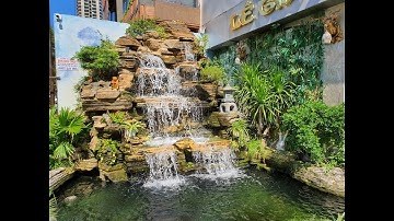 MẪU THÁC NƯỚC ĐẸP, XÂY DỰNG HỒ CÁ KOI ĐẸP, TRANG TRÍ SÂN VƯỜN ĐẸP. ĐĂNG KHOA GARDEN 0935 227 999