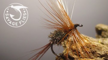 Tying the Batwing Coachman (forgotten Catskill dry fly pattern)