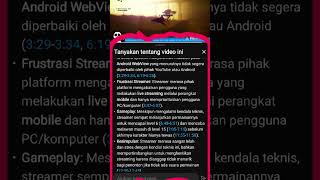 @android please fix the android web view problem! stream using phone the game has no sound! 😡