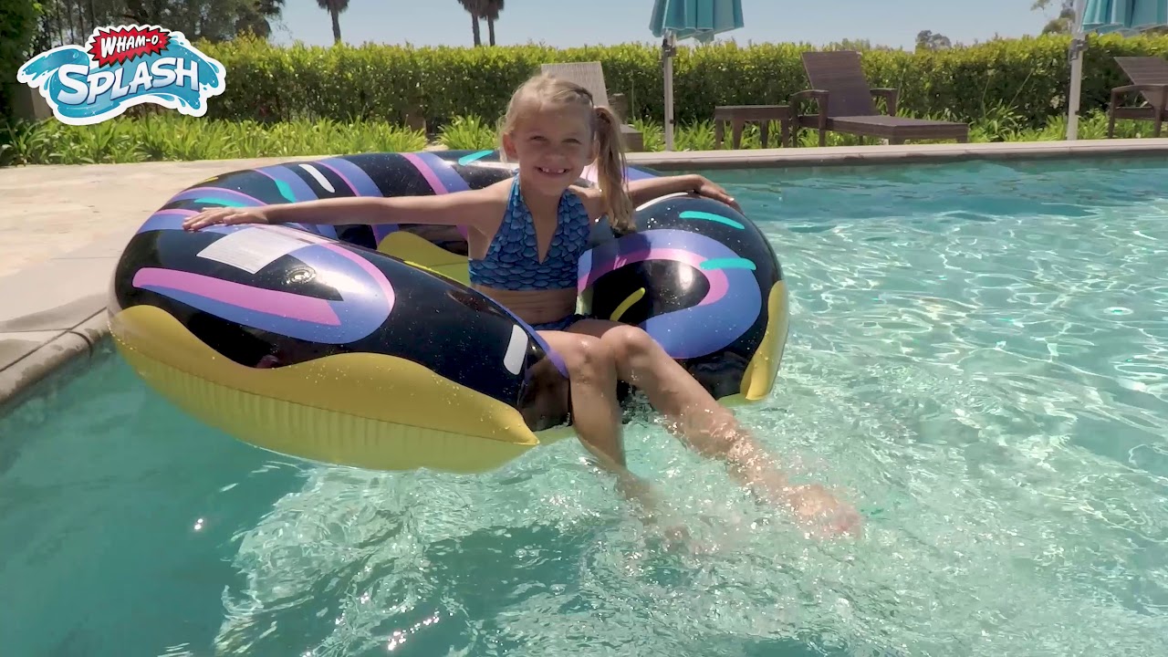 Wham O Splash Donut Swim Rings XL YouTube