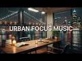 Rainy Brooklyn Night | 3 Hour Deep Focus Music for Study, Coding and Work