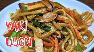 Yaki Udon Noodles Recipe with Vegetables and Tofu | Stir Fry Udon Noodles | Dinner and Lunch