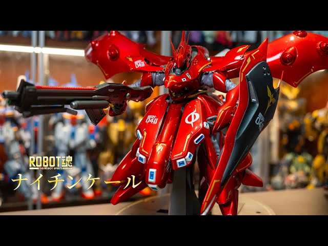 2024年祝大家鴻運當頭， 開箱一定要係紅色，Robot魂MSN-04II夜鶯CHAR