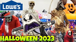 LOWES 2023 HALLOWEEN SHOPPING INFLATABLES JACK SKELLINGTON