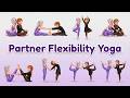 Partner Yoga for Kids | 12 Fun Flexibility Poses with Best Friend | Improve Posture Together