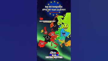 did immigration effect your country #europe #mapping #geography #map #history #mapper