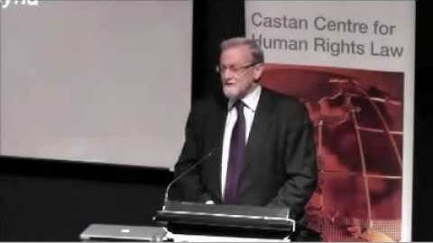 The responsibility to protect after Libya and Syria (presented by The Hon Gareth Evans AC QC)