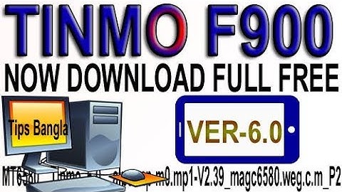 TINMO F900 FLASH FILE MT6580 6.0 FIRMWARE FREE DOWNLOAD