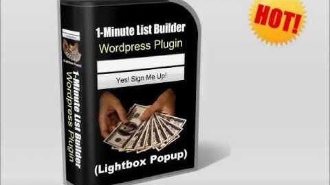 1-Minute List Builder WP Plugin