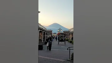 Travelblog Fuji Viewable Today At Gotemba Outlet October 25 2023 