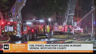 Fire breaks out at Mount Vernon apartment building