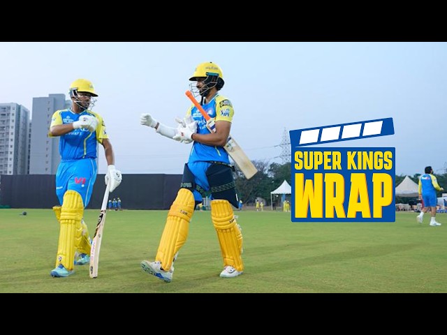 First Match Simulation Day | Super Kings Wrap | IPL 2026 | CSK