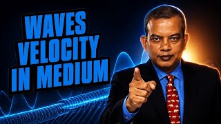 Lecture 2 :Longitudinal and transverse waves Velocity in different mediums for NEET JEE 